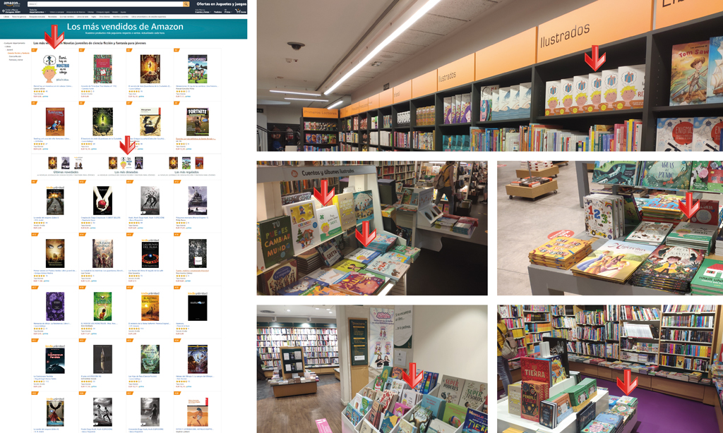 Cuentos de Gabriel y Adrián en librerías